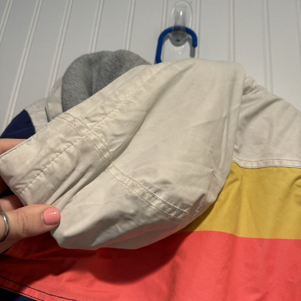 Boden Color Block Insulated Fleece Lined Jacket Kids 6/7 - Picture 10 of 10
